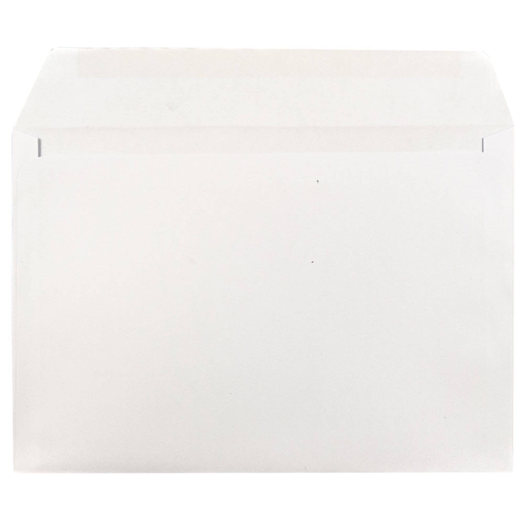JAM Paper 6.5" x 9.5" White Booklet Commercial Envelopes
